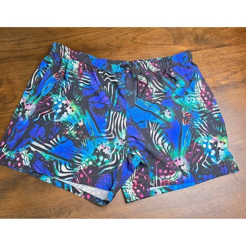 Reel Legends Athletic Shorts‎ Zip Pocket Size XL Butterfly Fishing Active
